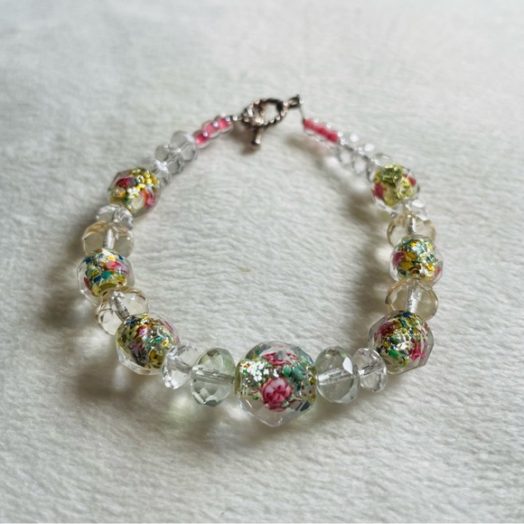 Norclar Jewelry - Brand New Romantic Style, Crystal & Fine Beads Bracelet